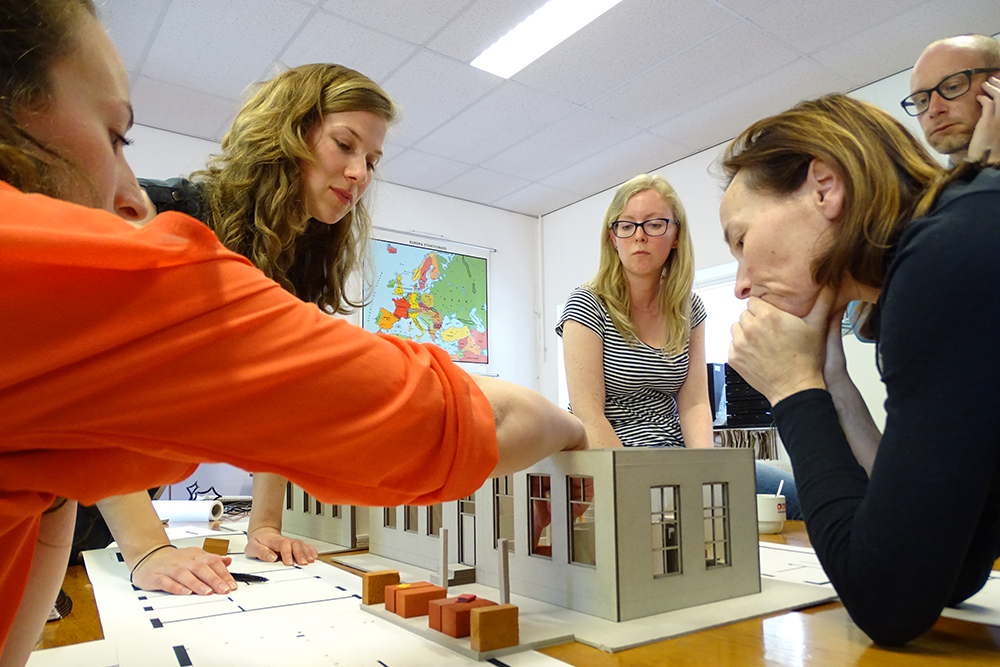 lasergesneden onderdelen voor maquette Open Kaart